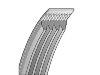 многоклиновый  ремень  V-Ribbed Belt:4PK965